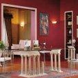 Renato Costa, элитные столовые из Испании, мебель для столовой в классическом стиле, стиле барроко, стол из камня и бронзы